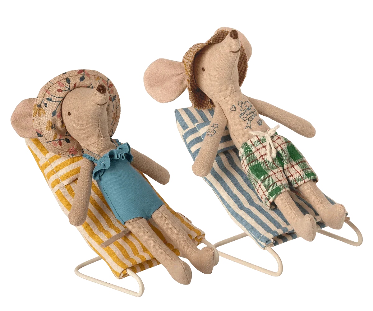 Maileg Beach Chair Set for Mice