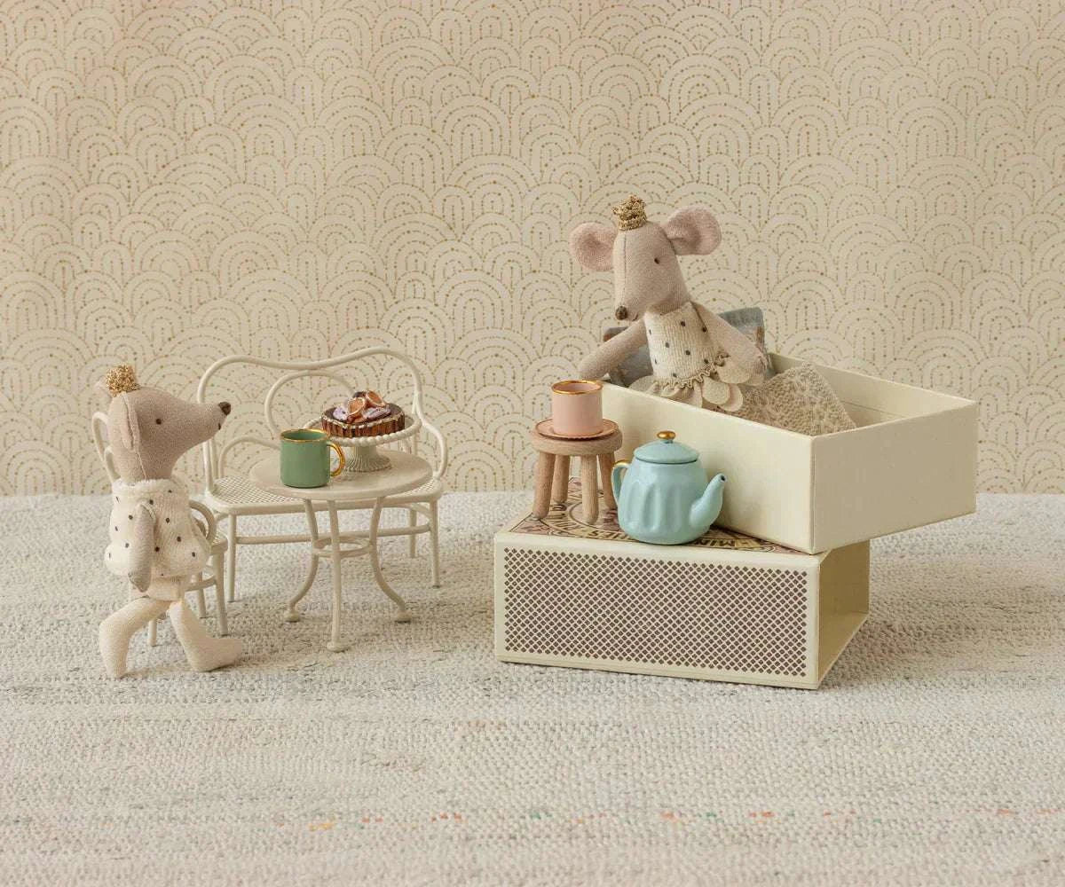 Maileg Royal Twins in Box Little Brother & Sister in Matchbox