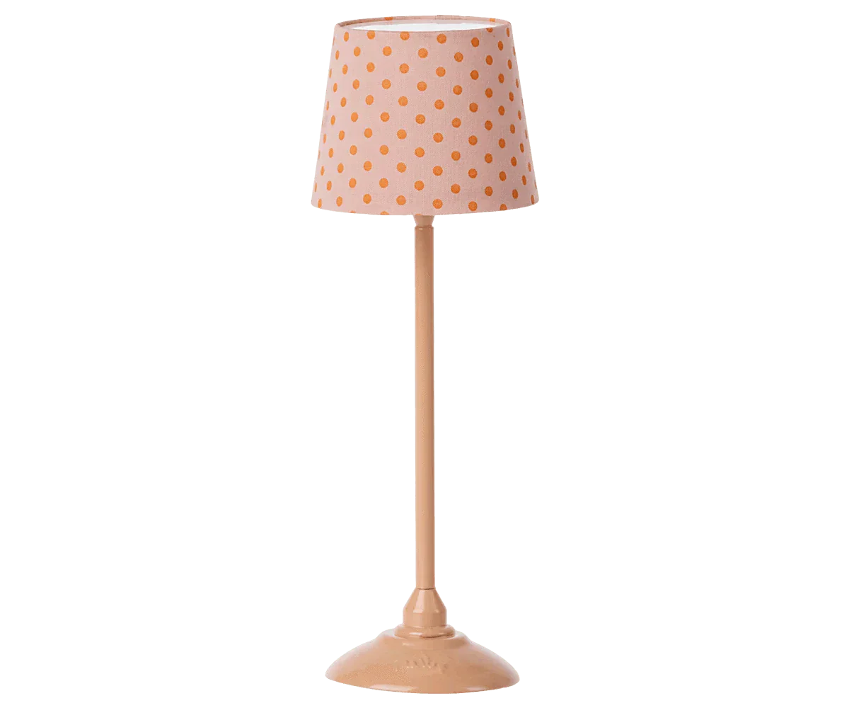 Maileg Miniature floor lamp - Dark powder
