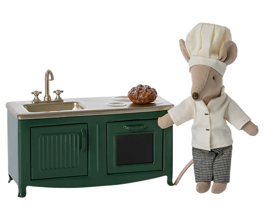 Maileg Kitchen, Mouse - Dark Green