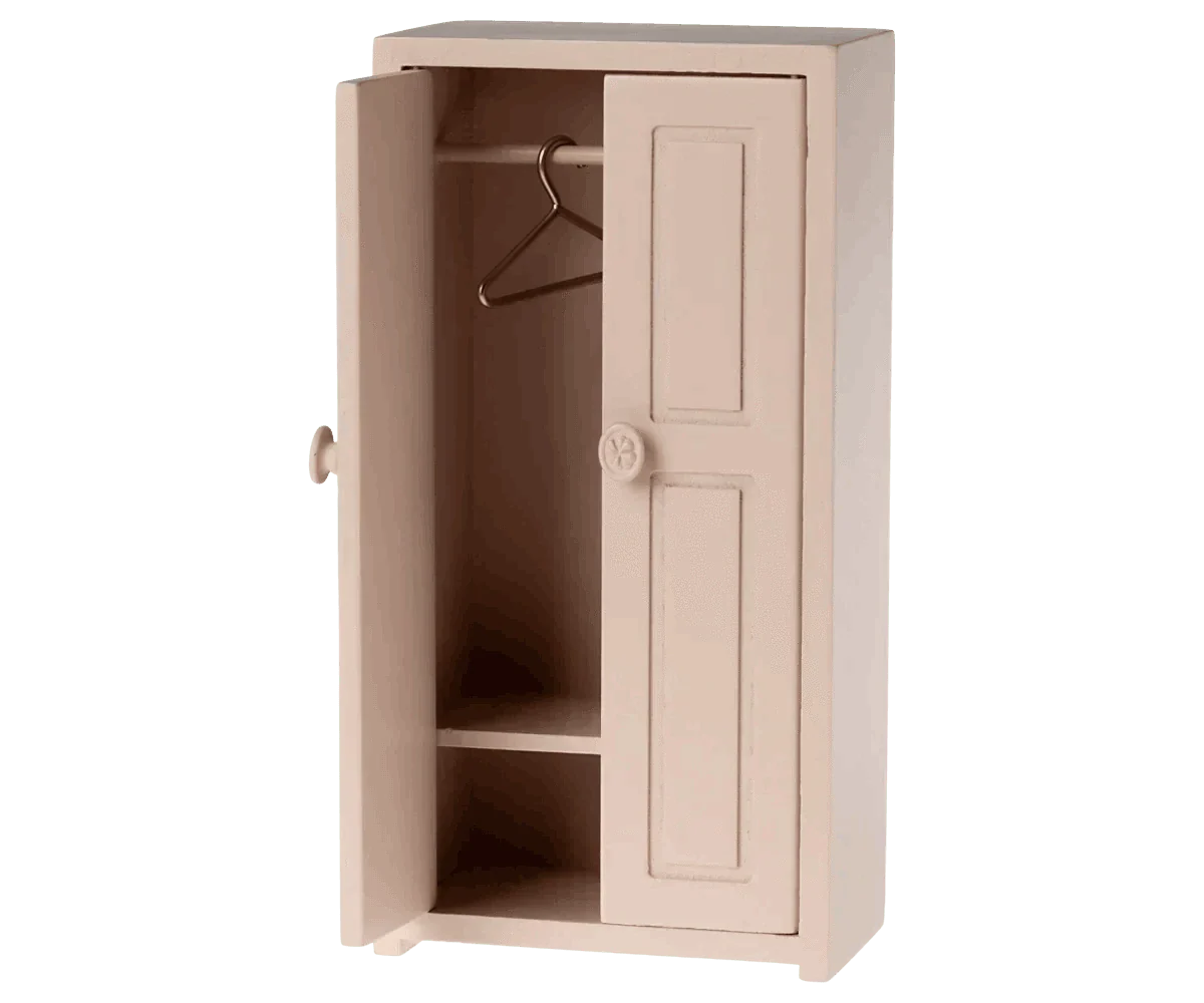 Maileg Closet, Mouse - Light rose
