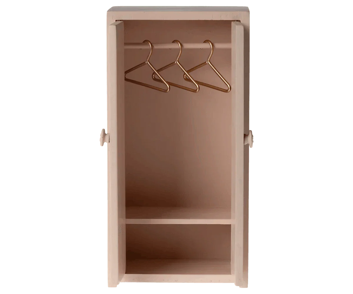 Maileg Closet, Mouse - Light rose