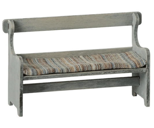 Maileg Bench, Mouse - Vintage off white