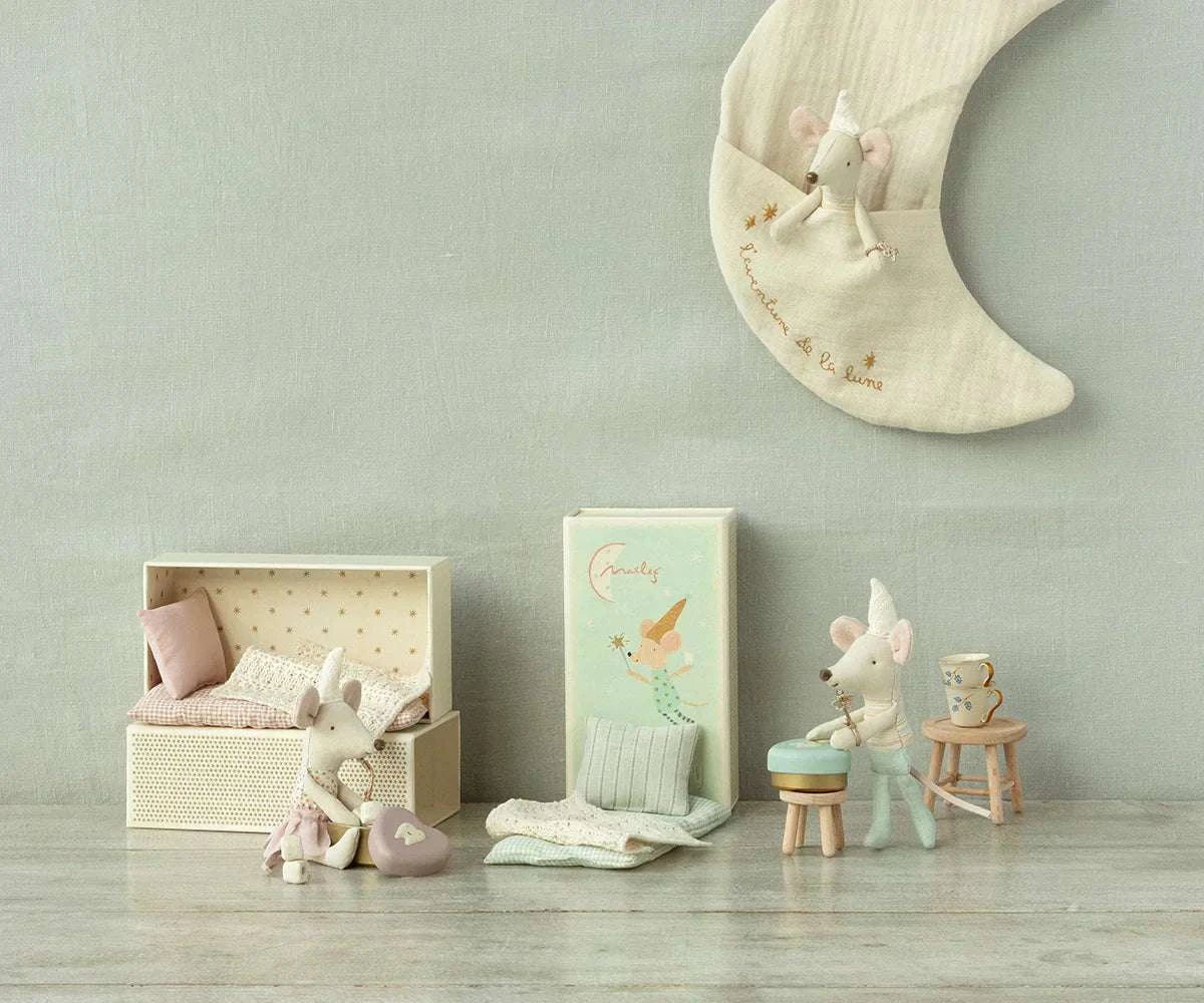 Maileg Tooth Fairy Mouse, Little Brother In Matchbox