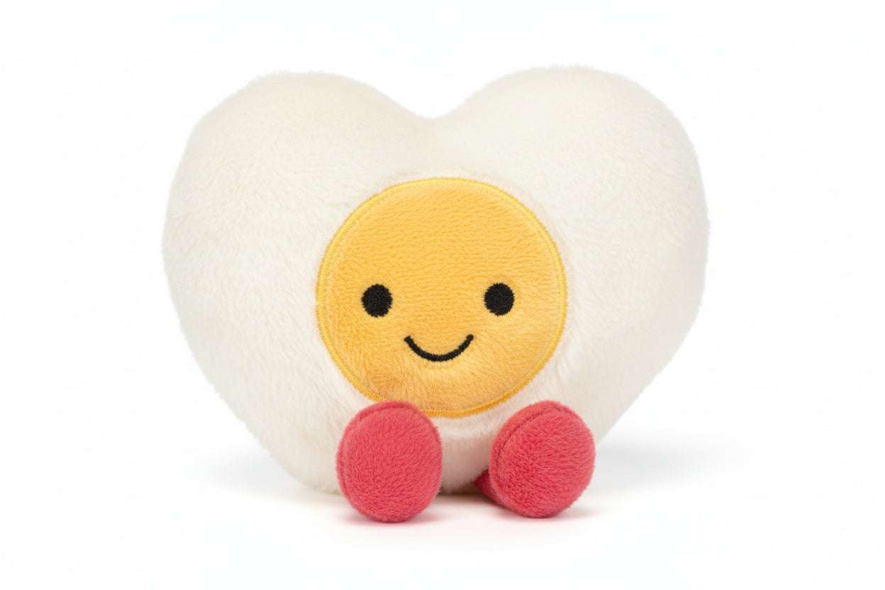 Amuseables Heart Boiled Egg